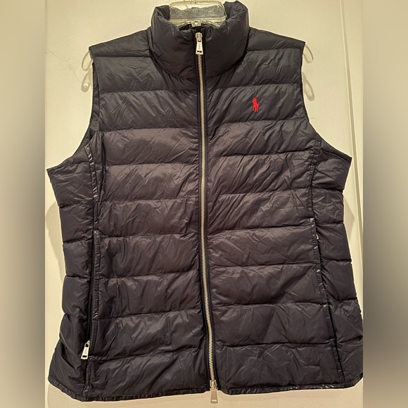 NWOT RL Packable Puffer vest in Navy size Large
